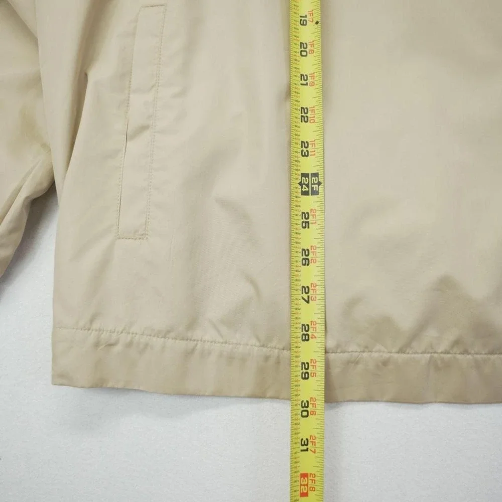 Polo Ralph Lauren Men's Vintage Beige Woodlands Golf Windbreaker Pullover XXL